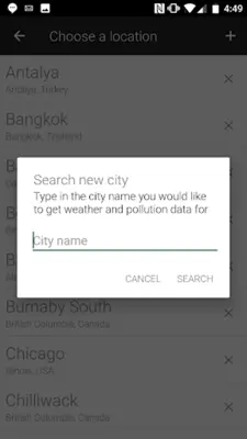 Air Quality Index Near Me android App screenshot 1